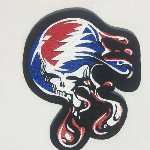 East Coasters - 12" Melt Your Face Die Cut Coaster Dab Mat 1