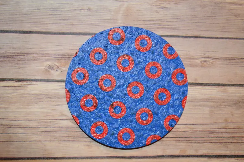 East Coasters - 5" Fishman Donut Coaster Dab Mat 1