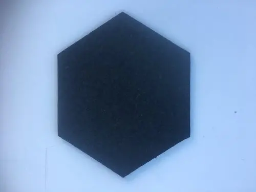 East Coasters - 8" Blank Hexagon Coaster Dab Mat 1
