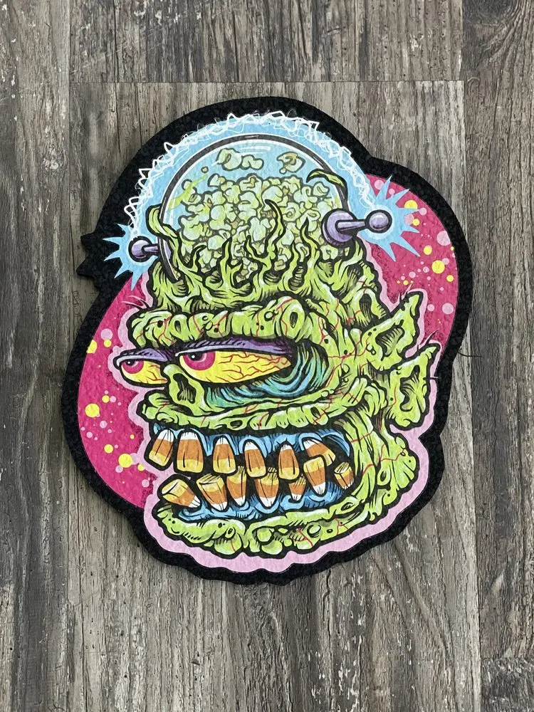 East Coasters -  Dirk Hays - Cosmic Corn Creep Coaster Dab Mat 1