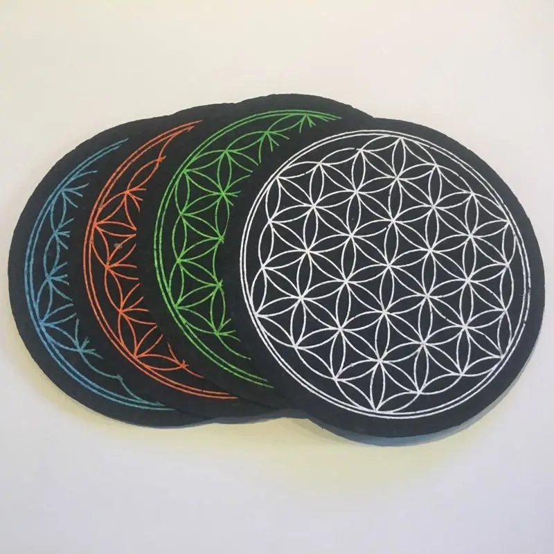 East Coasters - Flower Of Life Coaster Dab Mat (1 Chosen At Random) 1