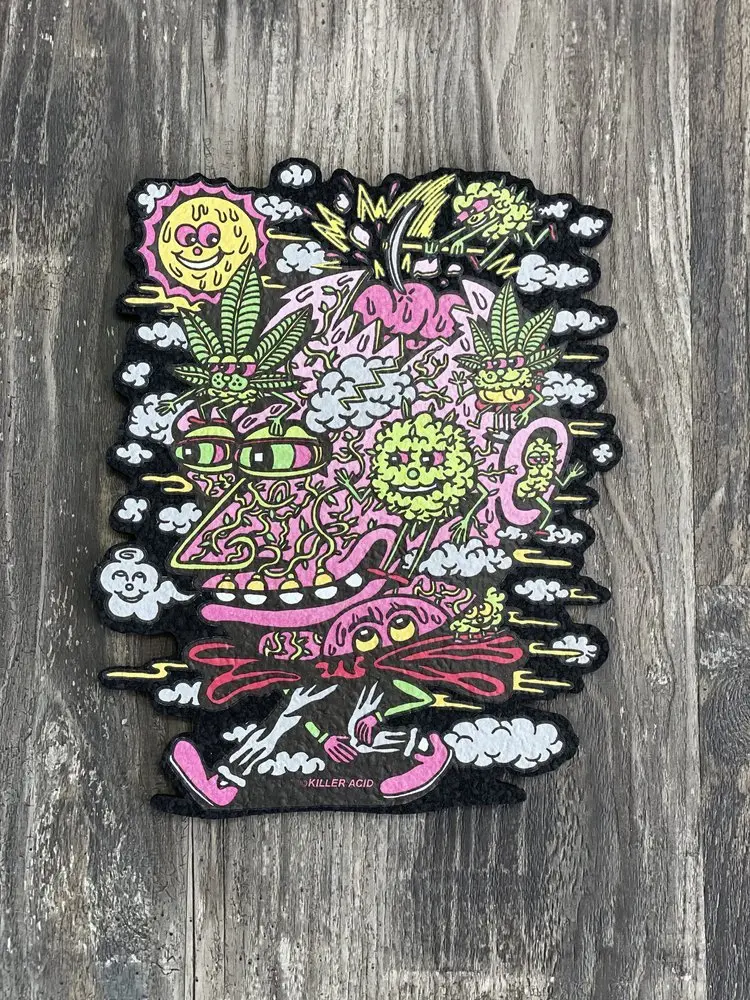 East Coasters -  Killer Acid - Tea Head Coaster Dab Mat 1