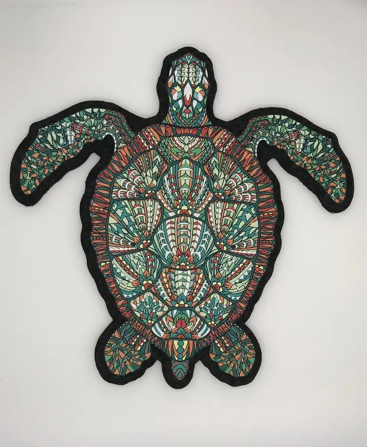 East Coasters - Save The Turtles Coaster Dab Mat 1