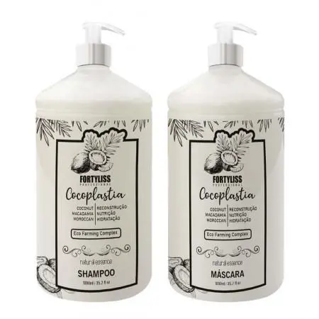 Eco Farming Complex Natural Coconut Progressive Cocoplastia 2X1l - Forty Liss 1