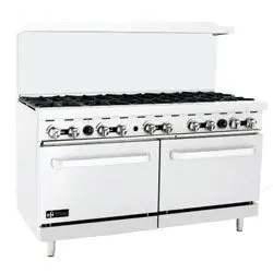 Efi 10 Burner Natural Gas Range 2 Oven Hrg60-10B-N 1
