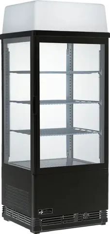 Efi 16.9" Countertop Refrigerated Display Case Cgcm-1742 1