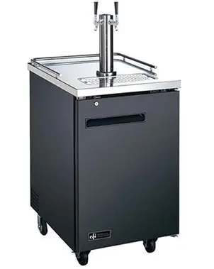 Efi  24″ Beer Dispenser Refrigerator With Single Tab Tower Cbbdd1-24Cc 1