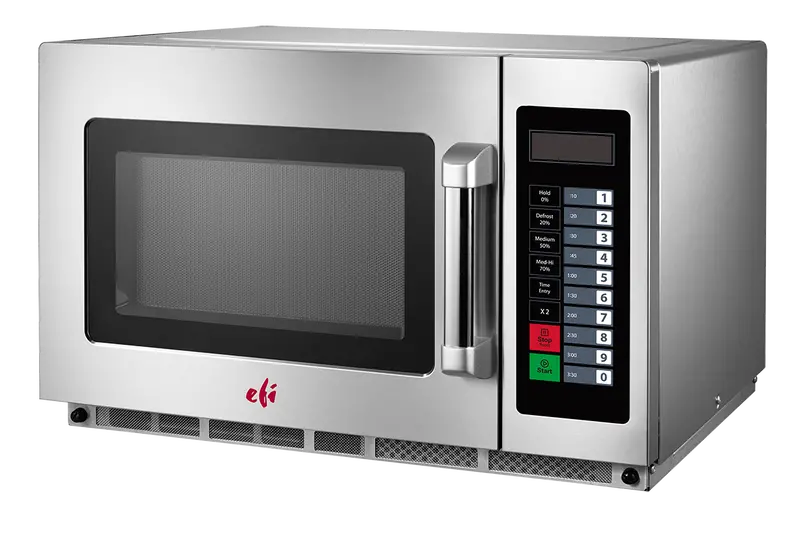 Efi 34L Heavy-Duty Stainless Steel Microwave With Touchpad Control Mw-342100208 1