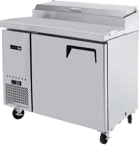 Efi 44" Refrigerated Pizza Prep Table With One Door Cpdr1-44Vc 1
