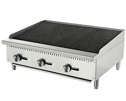 Efi 48″ Propane Lava Rock Charbroiler Rctcb-48-P 1
