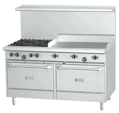 Efi 60″ Propane Range With 36″ Griddle & 4 Burner Rctrs-36G-4B-P 1