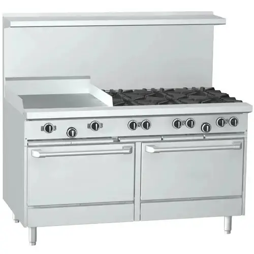 Efi 60″ Propane With 24″ Griddle & 6 Burner Rctrs-24G-6B-P 1