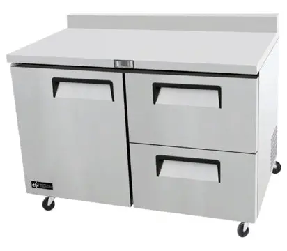 Efi 60″ Worktop Refrigerator With 1 Door & 2 Drawers Cwdw2-60Vc 1