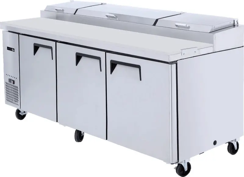 Efi 93″ 3 Door Pizza Prep Refrigerator Cpdr3-93Vc 1