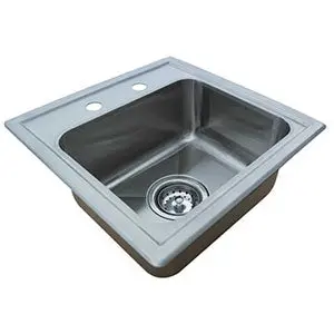 Efi Drop In Sink 5" Depth Bowl Sihd819-5 1