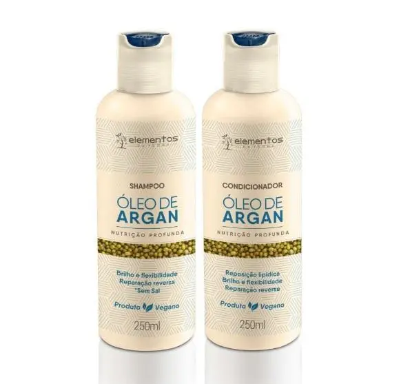 Elements Of The Earth Argan Oil Deep Nourishing Repair Kit  2X250ml - Nutrahair 1