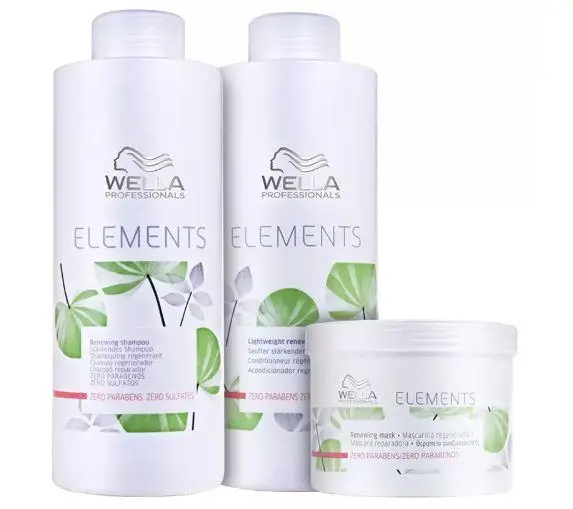 Elements Renewing Panthenol Edd Tree Extrct Treatment Kit 3 Products - Wella 1