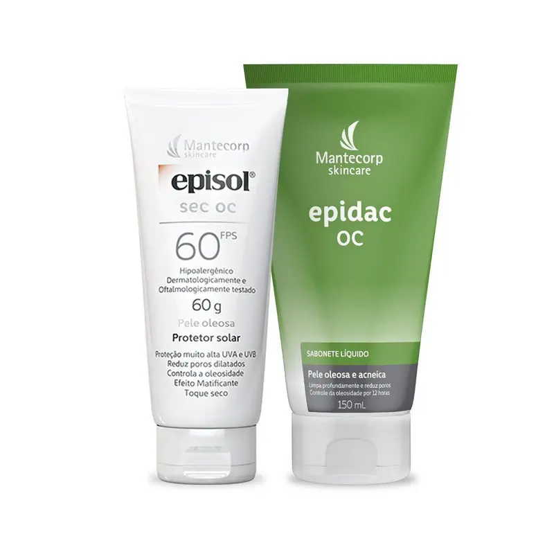 Episol Kit Sec Oc Fps 60 + Epidac Oc Liq 150 Ml Free - Mantecorp 1