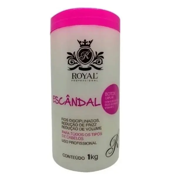 Escandal Scandal Deep Hair Mask Straightener Volume Reducer 1Kg - Royal Professional 1
