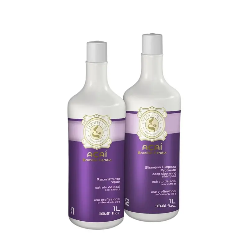 Eternity Liss Acai Brazilian Keratin Progressive Kit 2X 1L / 33.8 Fl Oz 1