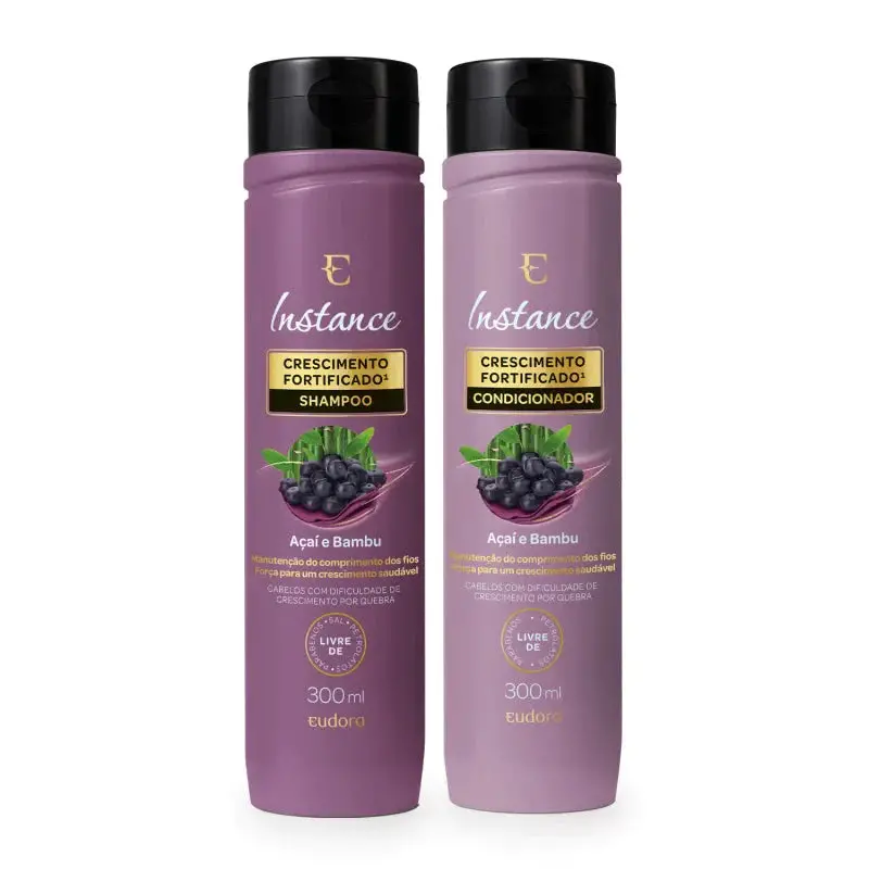Eudora Instance Acai Bamboo Kit 2X 300Ml / 2X 10.14 Fl Oz 1