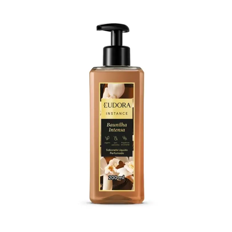 Eudora Instance Intense Vanilla Liquid Soap Cleanse Skin Care 200Ml Eudora 1