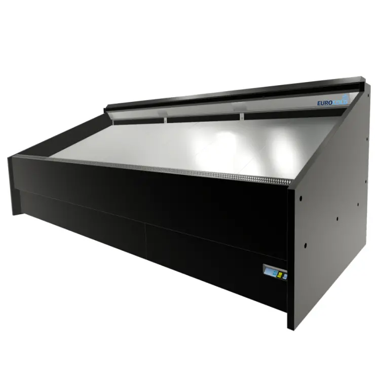 Eurocold 147" Open Merchandiser Vegetable Case Remote Vcrdsl-12 1