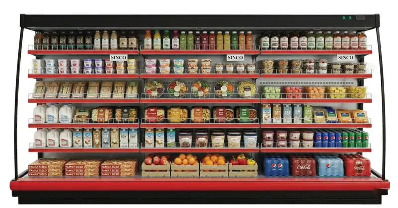 Eurocold Open Air Merchandiser Low Profile Tab8 1