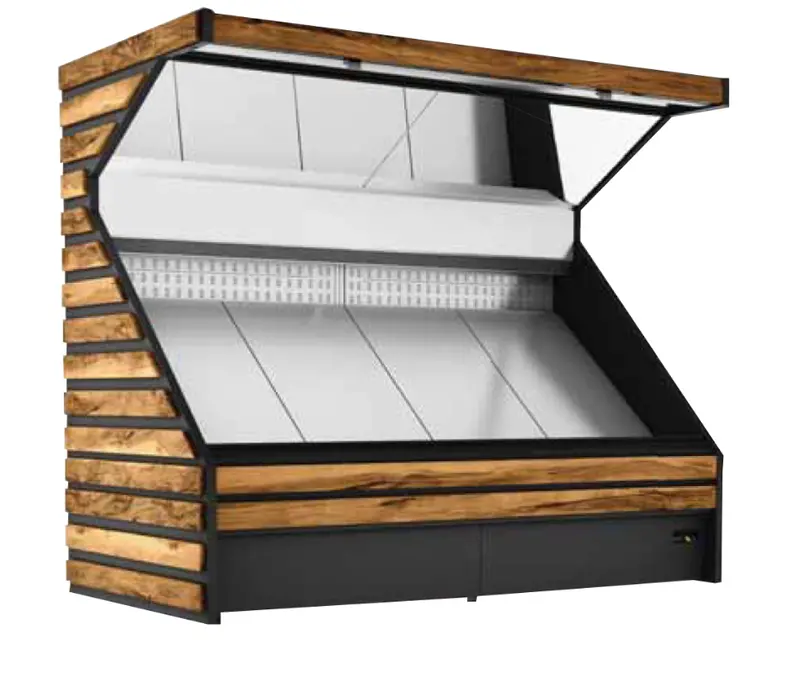 Eurocold Remote Open Front Multideck Merchandiser For Fruit And Vegetables Vcrh-125-12 1