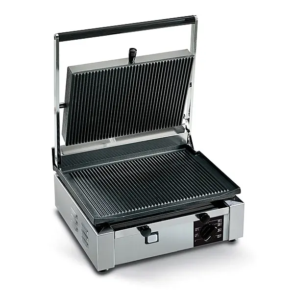 Eurodib Flat Top And Bottom Plate Commercial Electric Panini Grill Cort-F 1