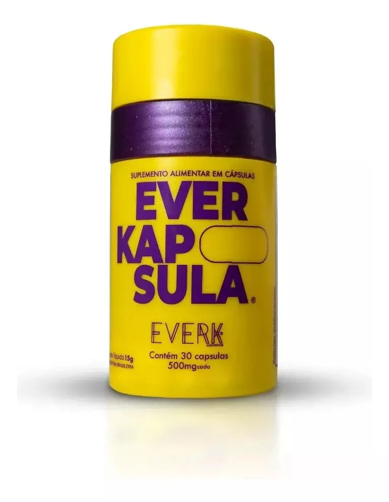 Everkapsula Hair Supplement Strengthening Complex Capsules 30X500mg - Everk 1