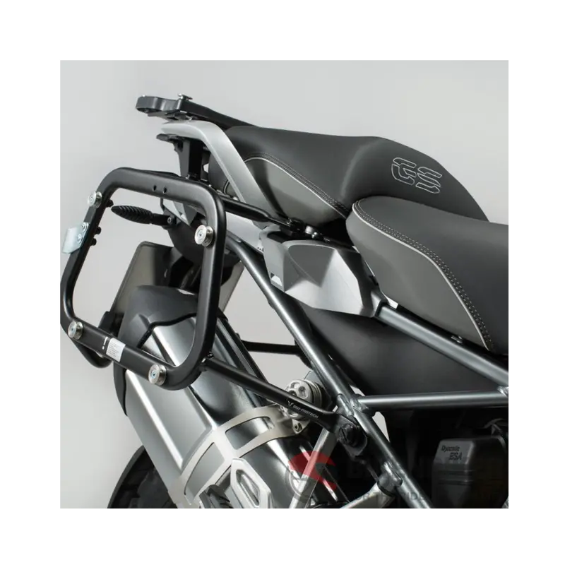Evo Side Carriers (Black) For Bmw R1200gslc-Sw-Motech 1