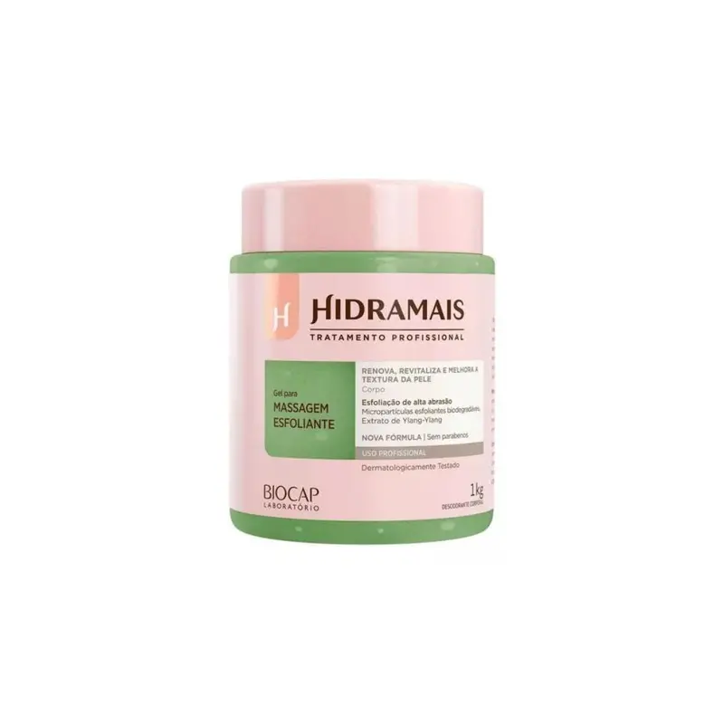 Exfoliating Massage Body Gel Skin Care Revitalizing Treatment 1Kg Hidramais 1