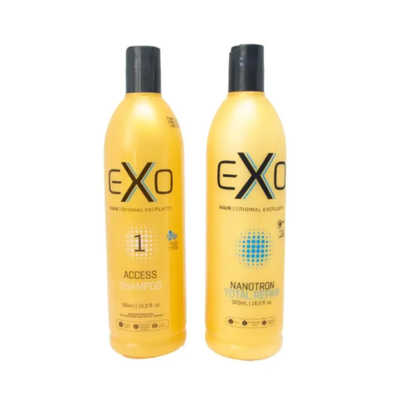 Exo Access Shampoo Nanotron Total Repair Hair Reconstruction Kit 1