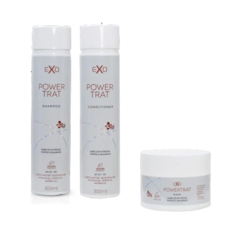Exo Hair Powertrat Home Care Treatment Kit 1
