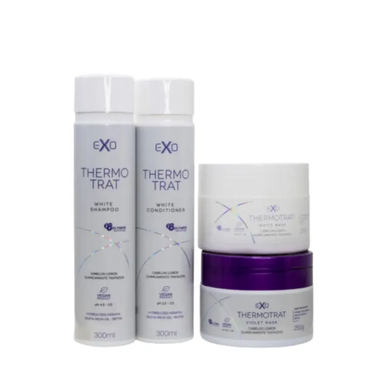 Exo Hair Thermotrat Blond Hair Home Care Treatment Kit 1