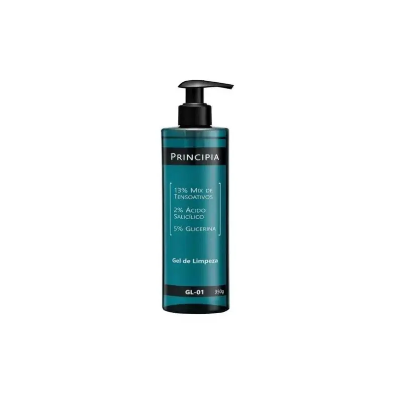Facial Cleansing Gel Surfactant Mix Salicylic Acid Glycerin Skin Care 350G Principia 1