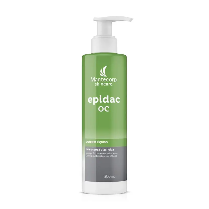 Facial Liquid Soap Epidac Oc Fr 300Ml - Mantecorp 1
