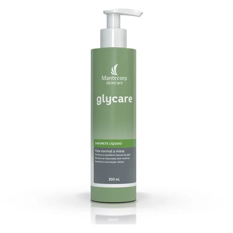 Facial Liquid Soap Glycare Fr 300Ml Or - Mantecorp 1