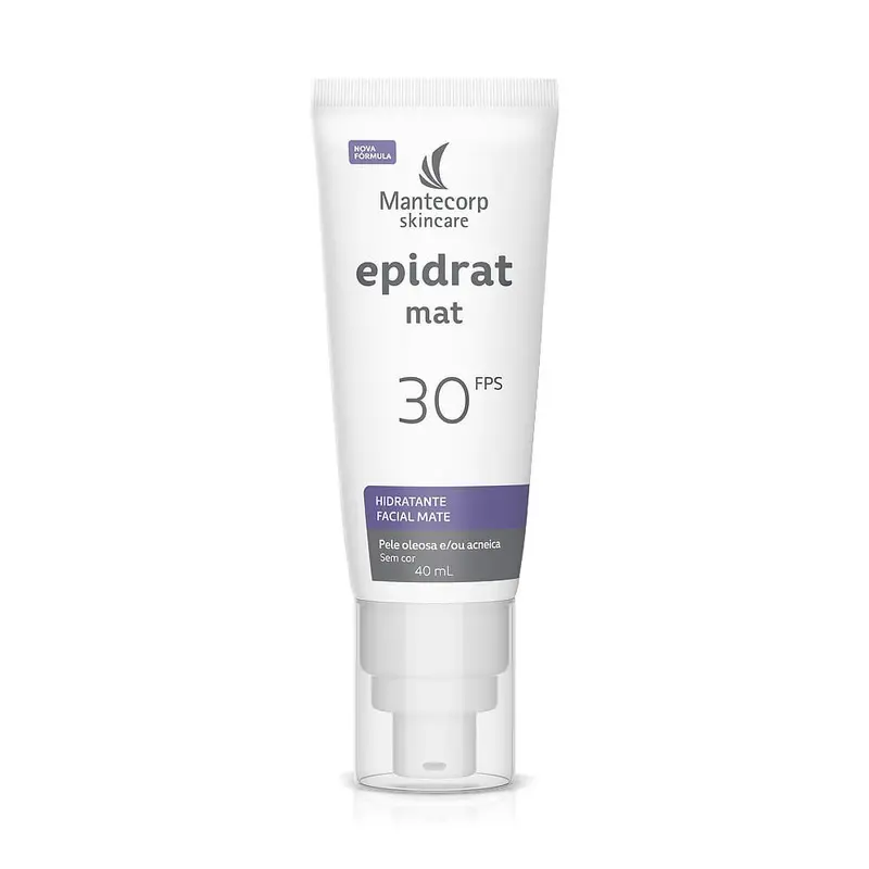 Facial Moisturizer Epidrat Mat Without Color Fps30 Cr Bg Ct 40Ml - Mantecorp 1