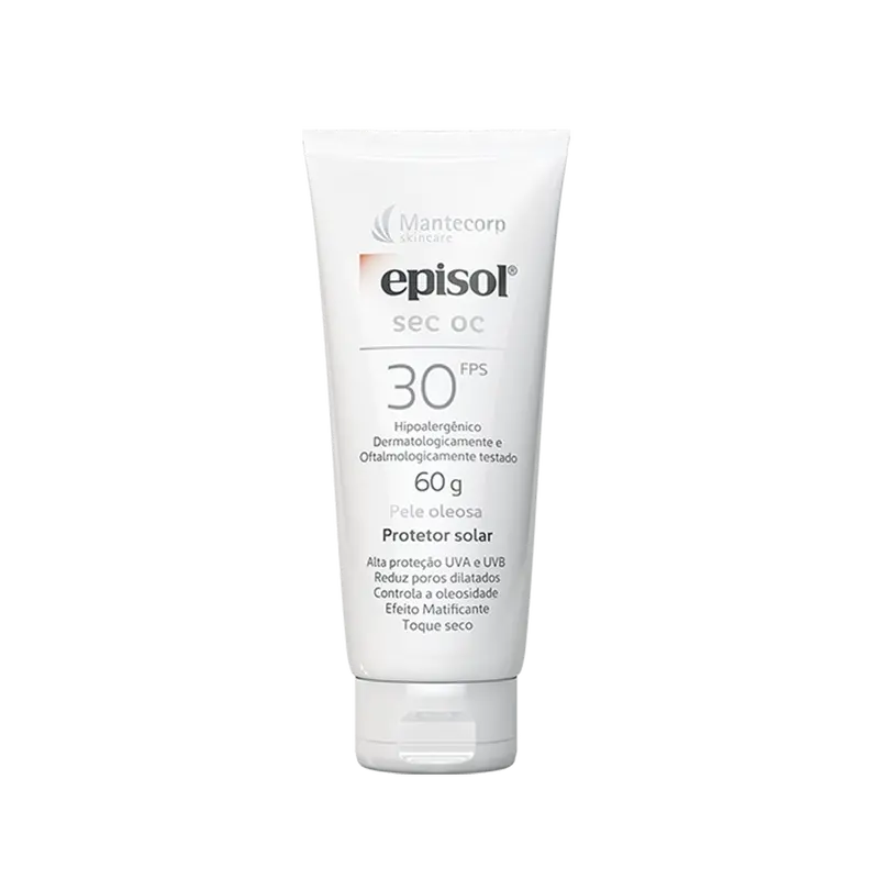Facial Solar Protector Episol Sec Oc Fps 30 Bg 60G - Mantecorp 1