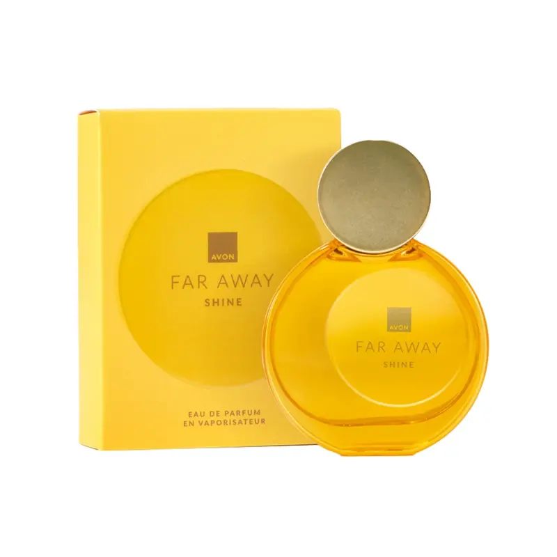 Far Away Shine Deo Parfum Sweet Gourmand Body Fragance 50Ml Avon 1