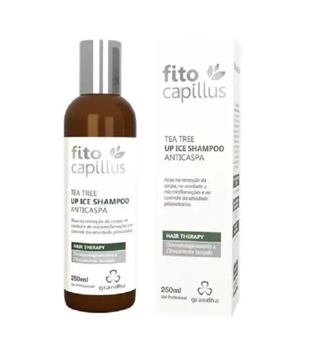 Fito Capillus Tea Tree Dandruff Up Ice Therapy Cleaning Shampoo 250Ml - Grandha 1