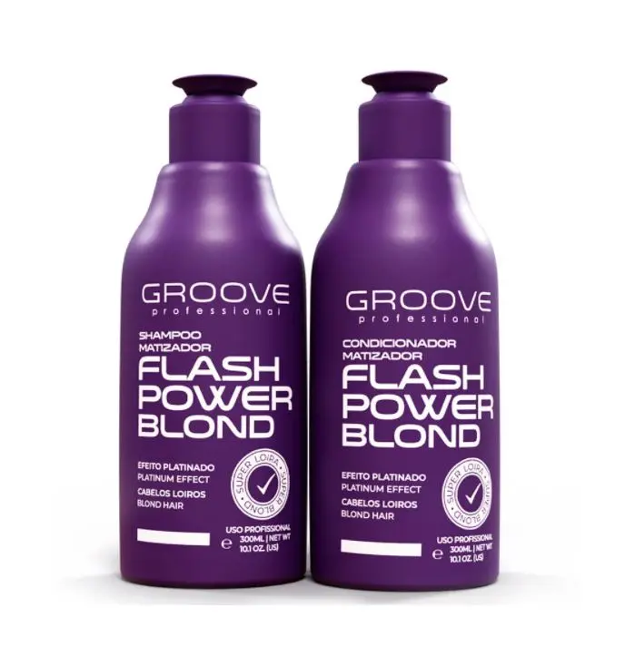 Flash Power Blond Platinum Tinting Moisturizing Treatment Kit 2X300 - Groove 1