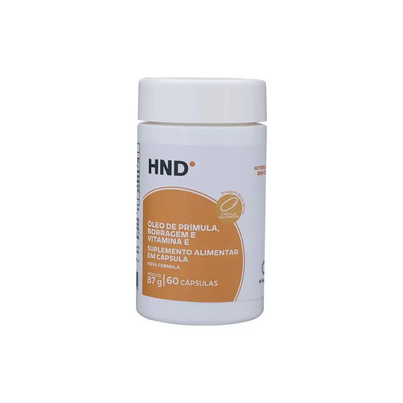 Food Supplement Evening Primrose Oil Borage Vitamin E 60 Capsules Hinode 1