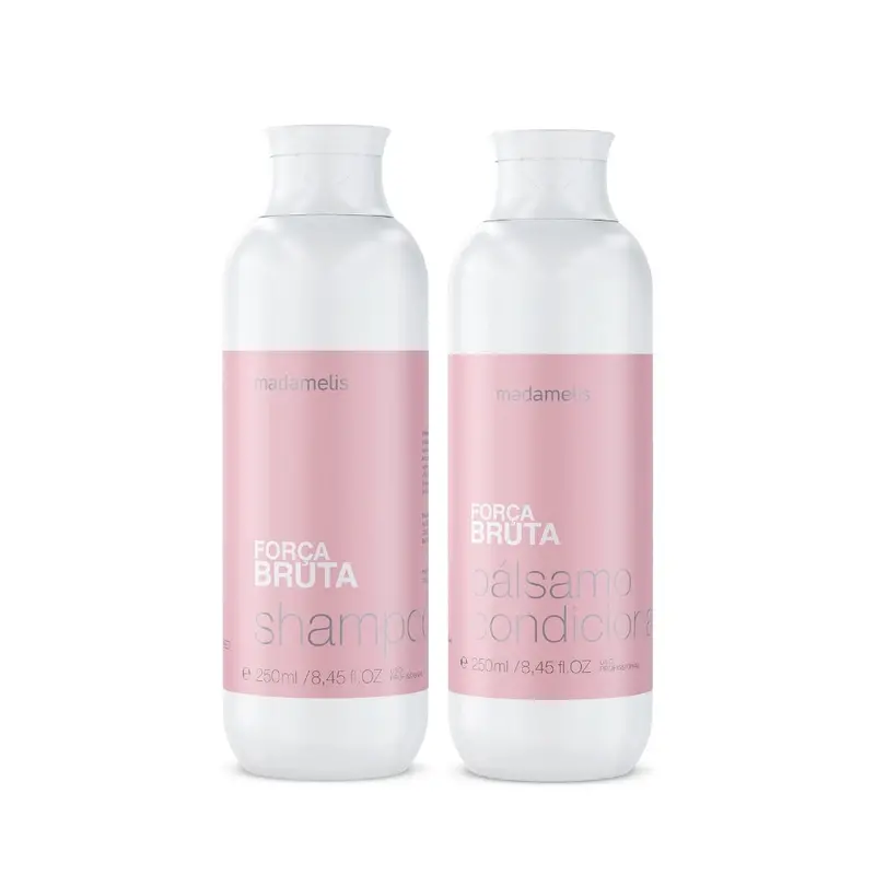 Forca Bruta Hair Growth Strenghtening Home Care Kit 2X 250 Madamelis 1