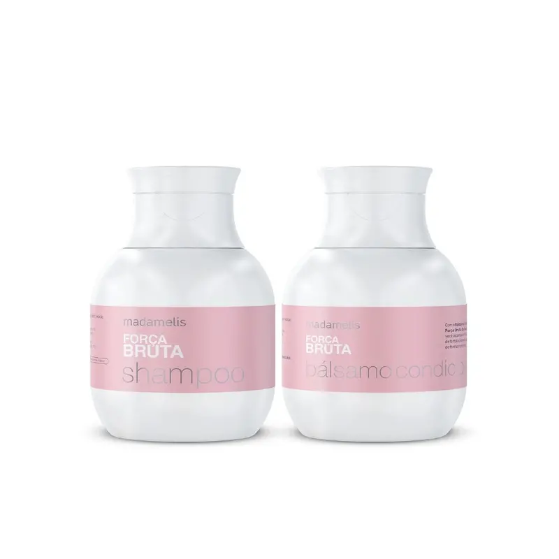 Forca Bruta Hair Growth Strenghtening Home Care Kit 2X 60Ml Madamelis 1