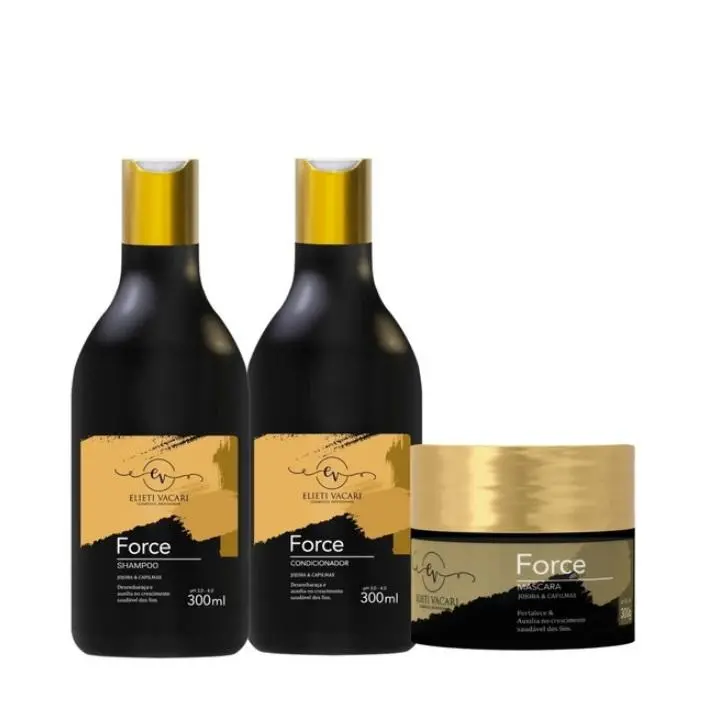 Force Home Care Maintenance Jojoba Capilmax Treatment Kit 3X300 - Elieti Vacari 1