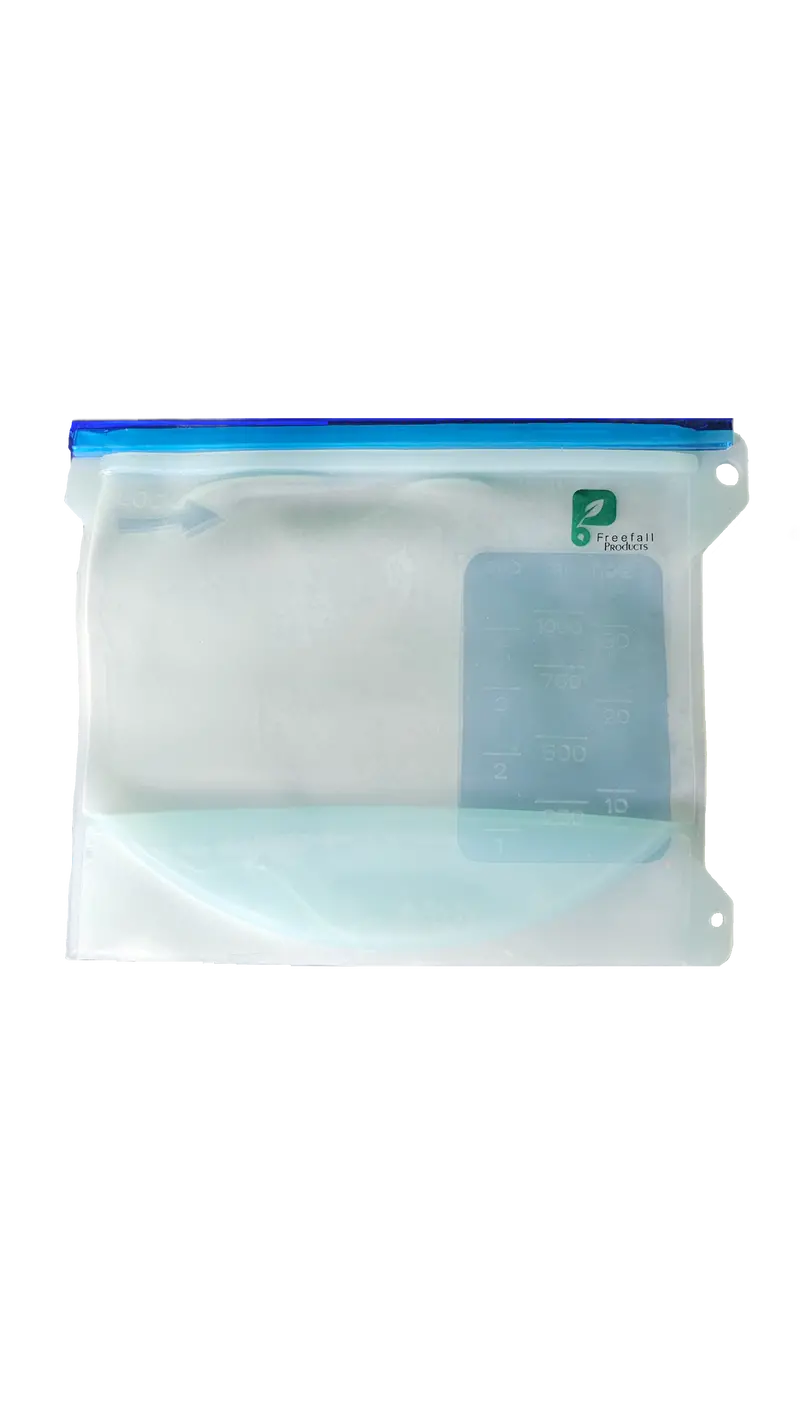 Freefall Products - Silicone Storage Bags 7.50" X 6.50" 1
