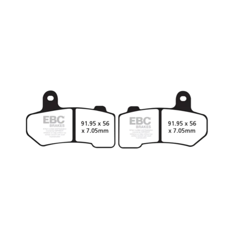 Fully Rear Sintered Brake Pads - Ebc Brakes 2